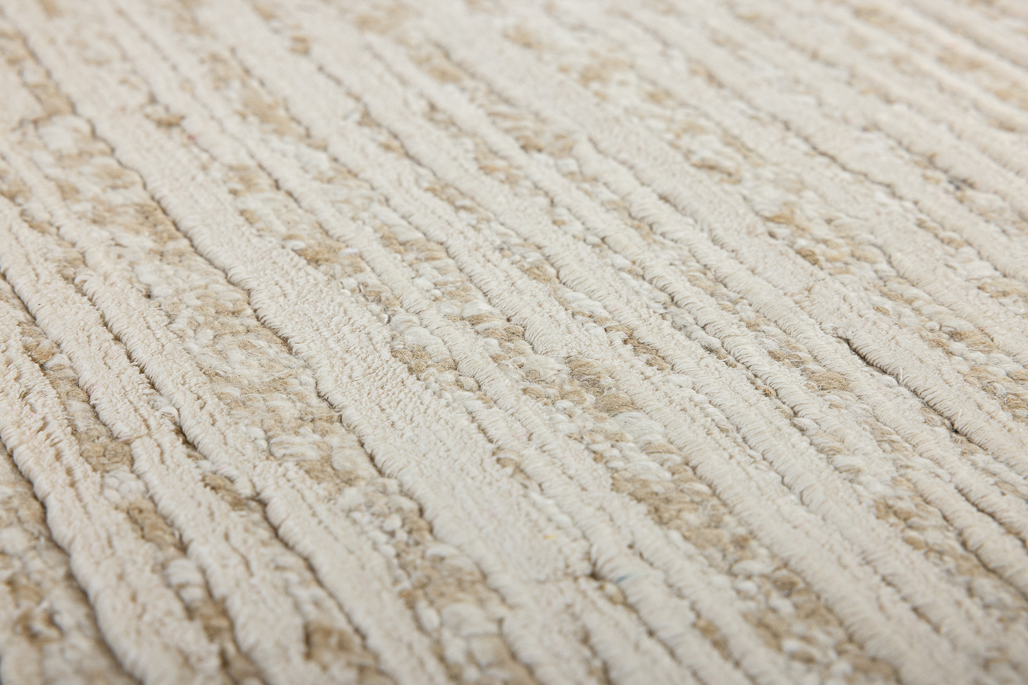 Ковёр Шёлк BLANC DE BLANCS ИНДИЯ ART de VIVRE KE2421-WHITE-BEIGE(Round) Круг