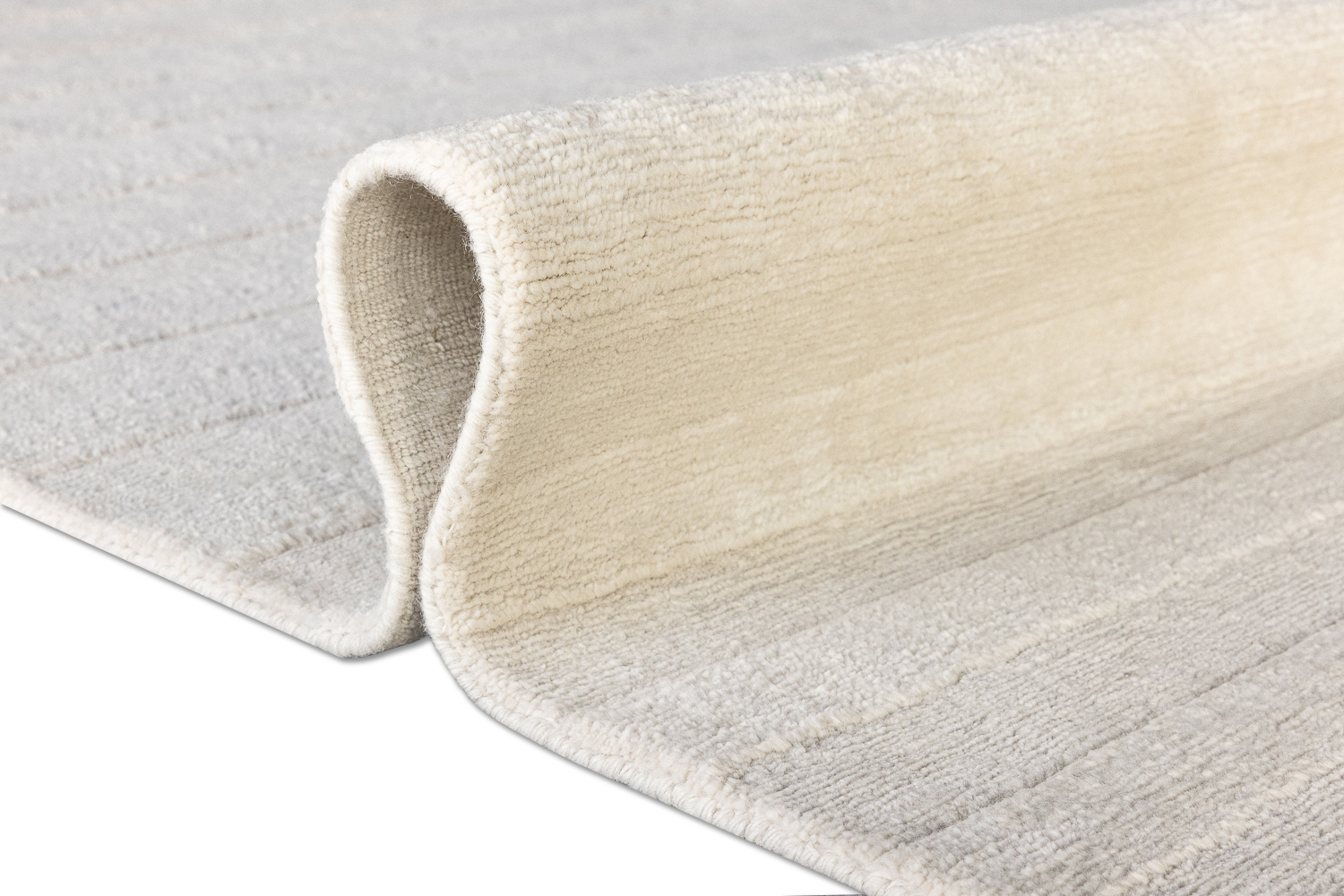 Ковёр Альпака BLANC DE BLANCS Индия ART de VIVRE STRIPES-IVORY