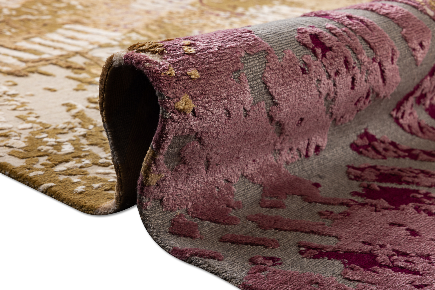 Ковёр Эвкалиптовый шёлк/Шерсть CERAMICS Непал ART de VIVRE CERAMICS05-COL2