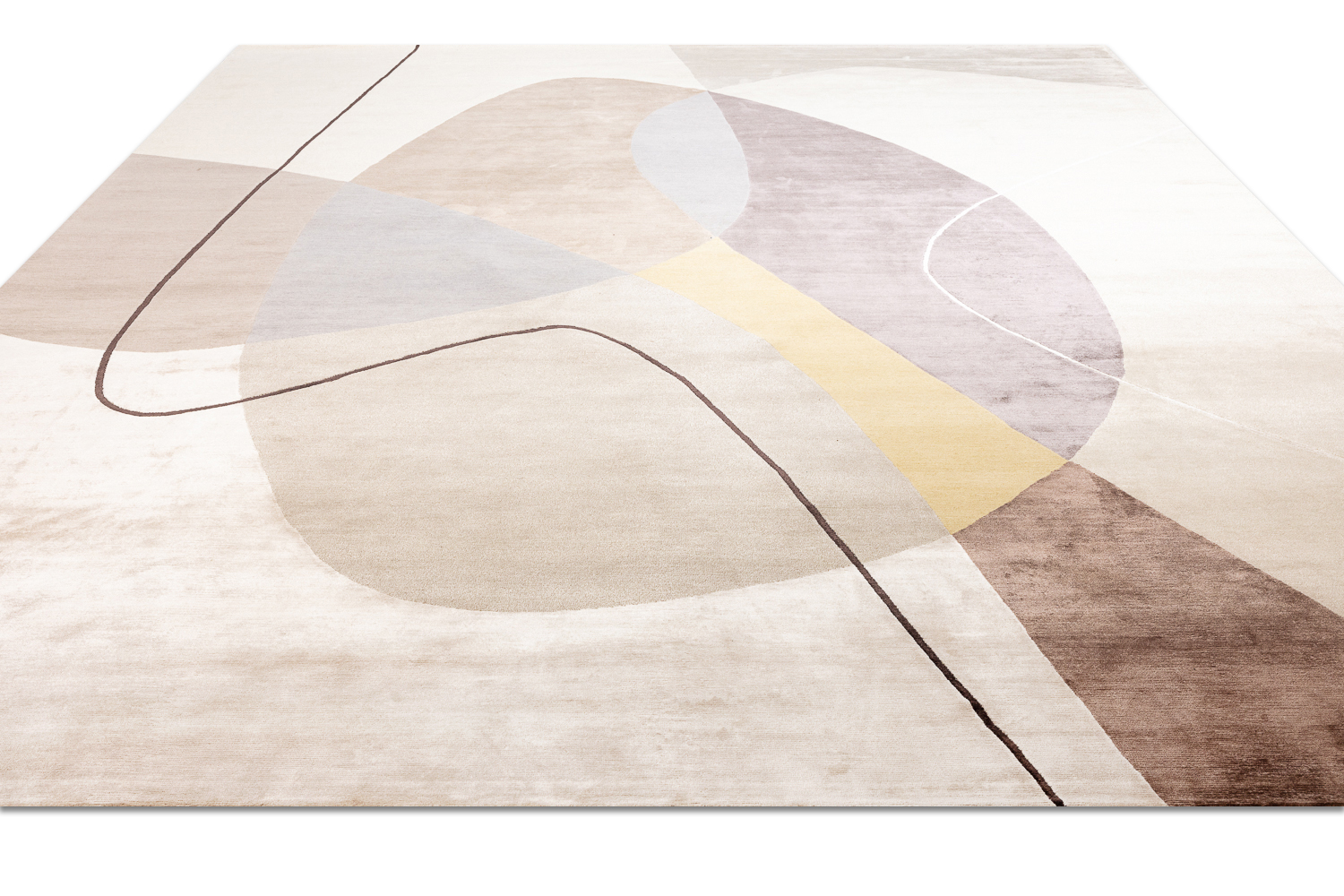 Ковёр Эвкалиптовый шёлк/Шерсть INTERSECTION Непал ART de VIVRE INT-03