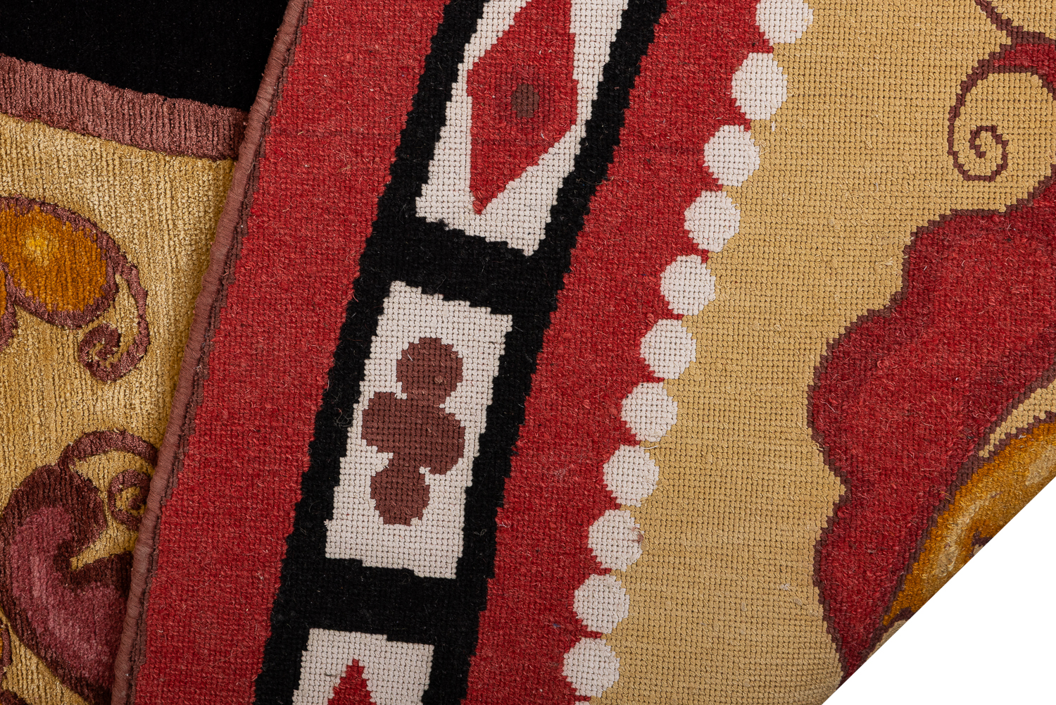 Ковёр Шёлк/Шерсть СКАЗКИ НЕПАЛ ART de VIVRE СИВКА БУРКА Круг