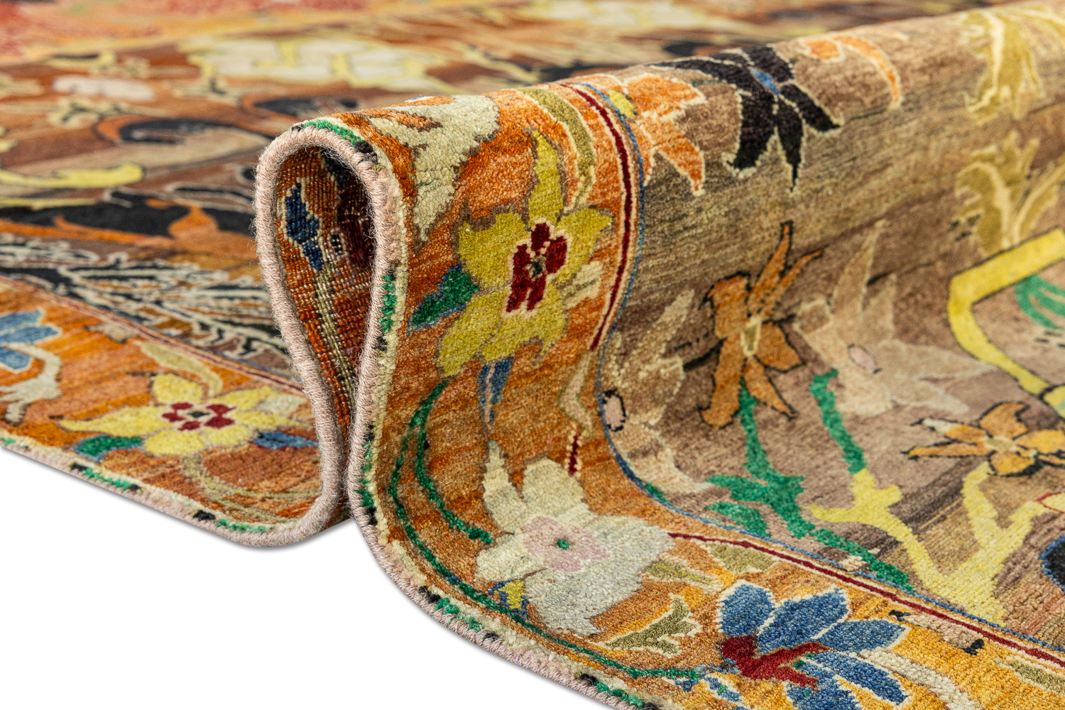 Ковёр Шерсть ZIEGLER VINTAGE Индия ART de VIVRE AC228-BROWN-MIX(244x307)