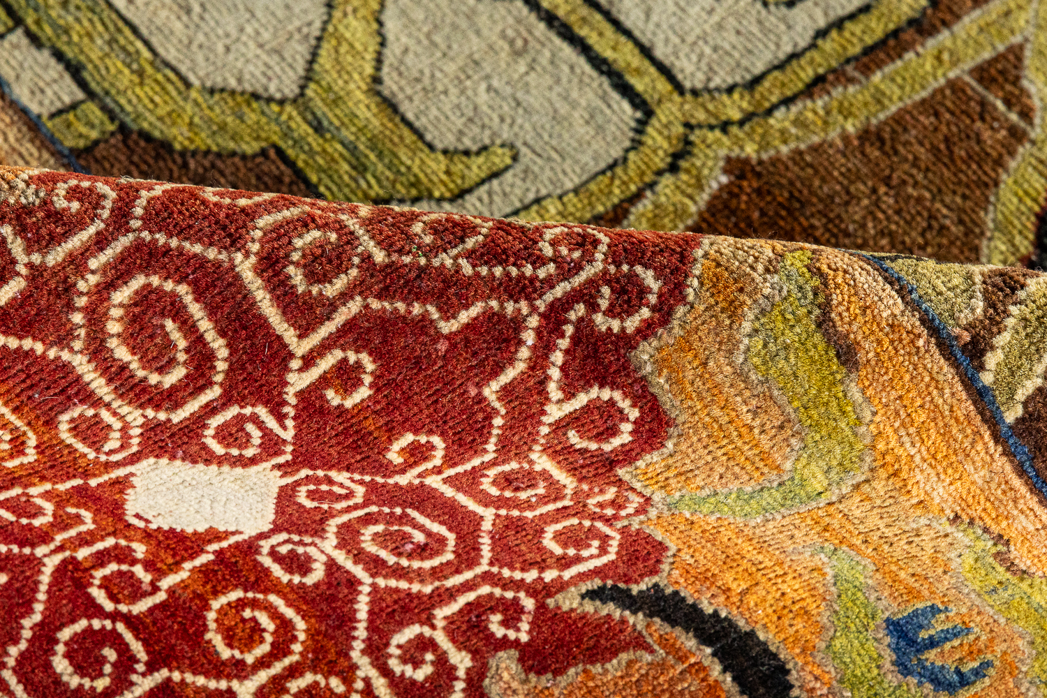 Ковёр Шерсть ZIEGLER VINTAGE Индия ART de VIVRE AC228-BROWN-MIX(244x307)