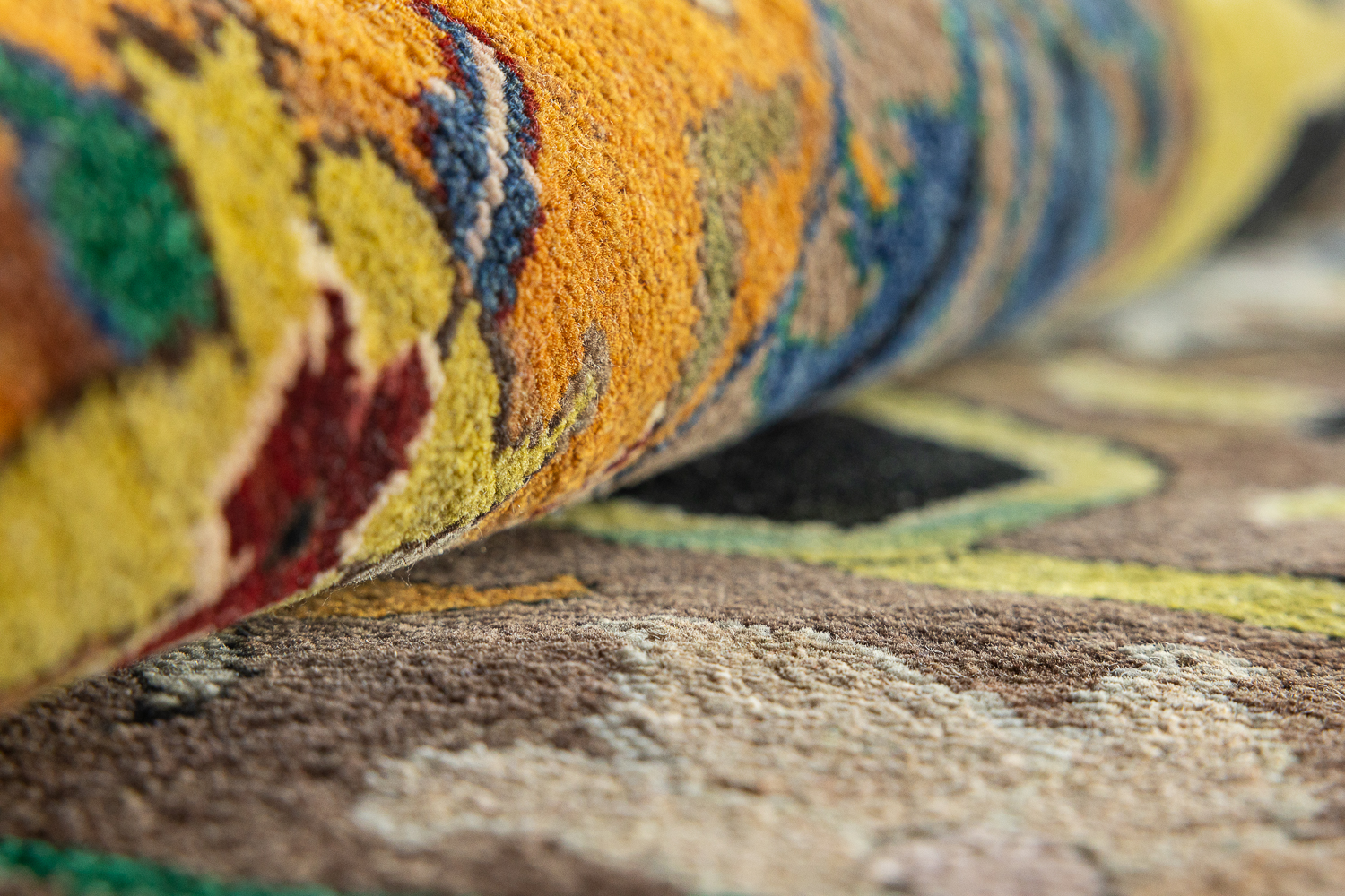 Ковёр Шерсть ZIEGLER VINTAGE Индия ART de VIVRE AC228-BROWN-MIX(244x307)