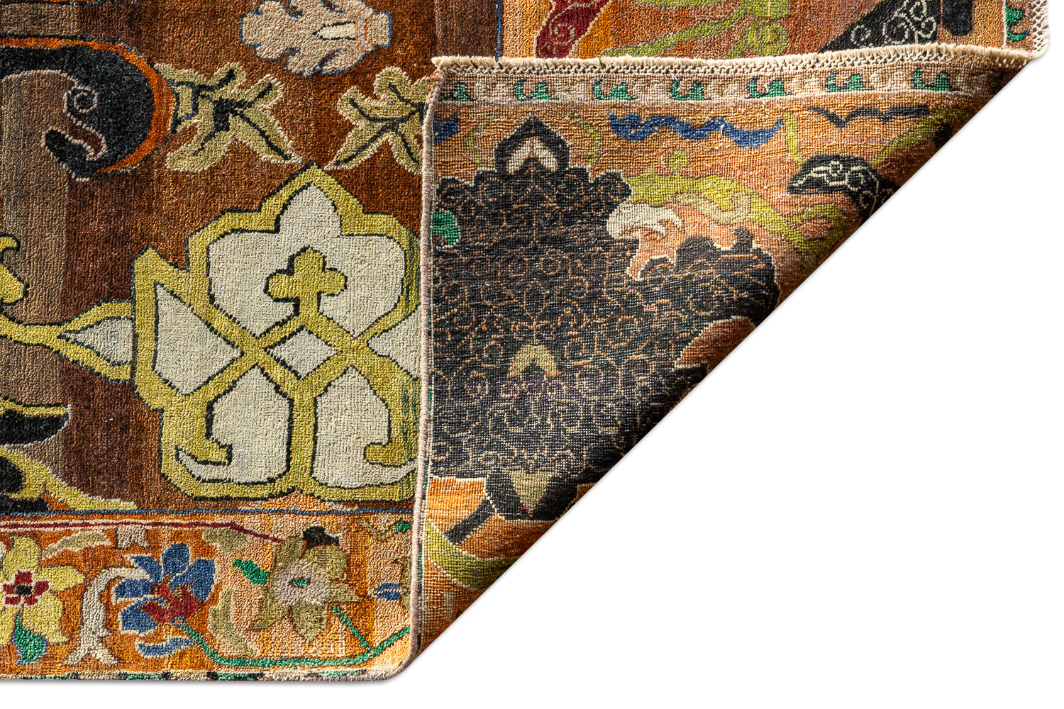 Ковёр Шерсть ZIEGLER VINTAGE Индия ART de VIVRE AC228-BROWN-MIX(244x307)
