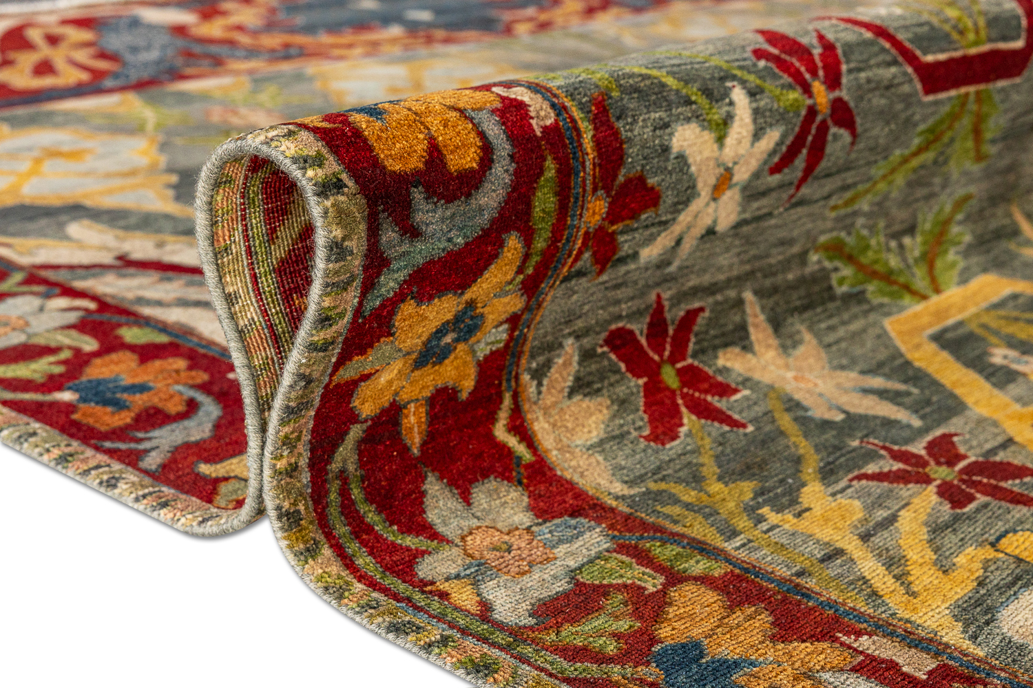 Ковёр Шерсть ZIEGLER VINTAGE Индия ART de VIVRE AC228-GREY-MIX(247x302)