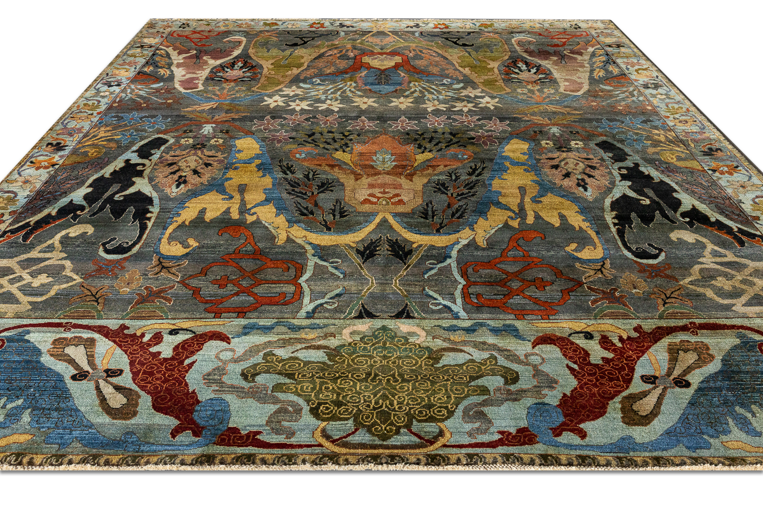 Ковёр Шерсть ZIEGLER VINTAGE Индия ART de VIVRE AC228-GREY-MIX(280x375)