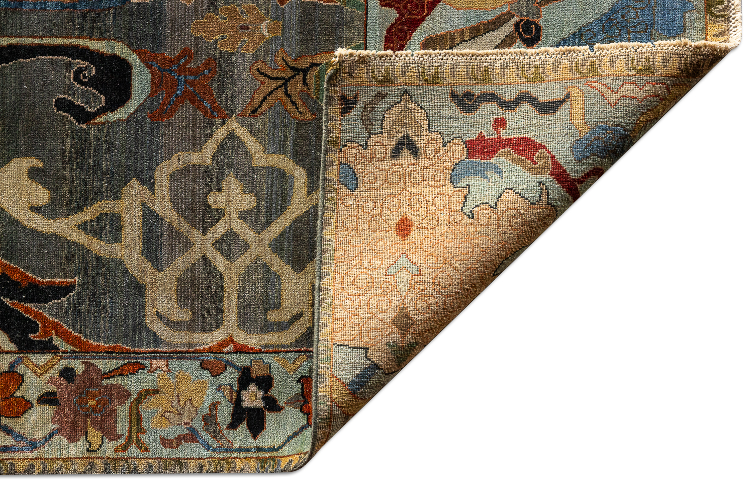 Ковёр Шерсть ZIEGLER VINTAGE Индия ART de VIVRE AC228-GREY-MIX(280x375)