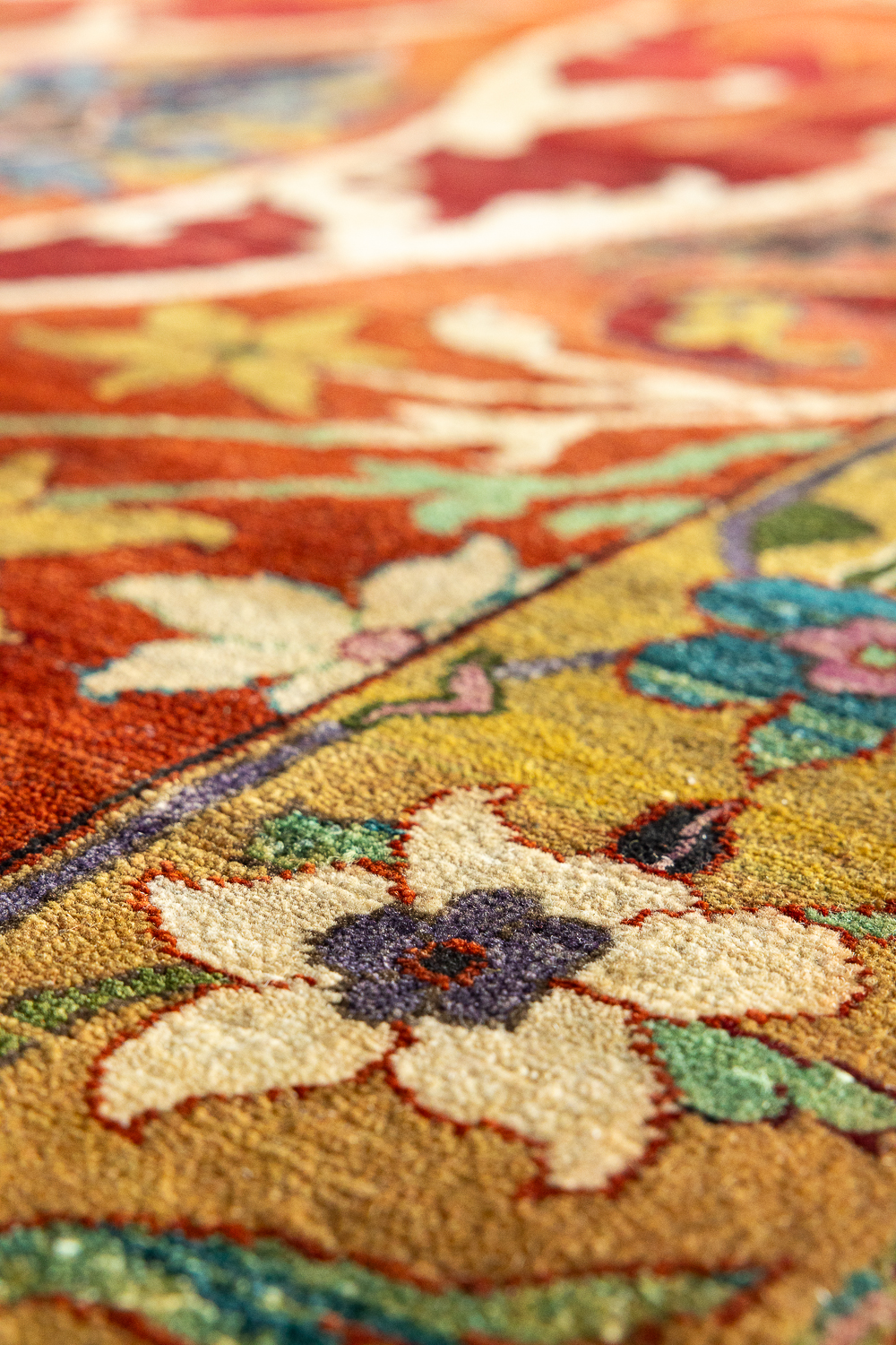 Ковёр Шерсть ZIEGLER VINTAGE Индия ART de VIVRE AC228-ORANGE-MIX(242x310)
