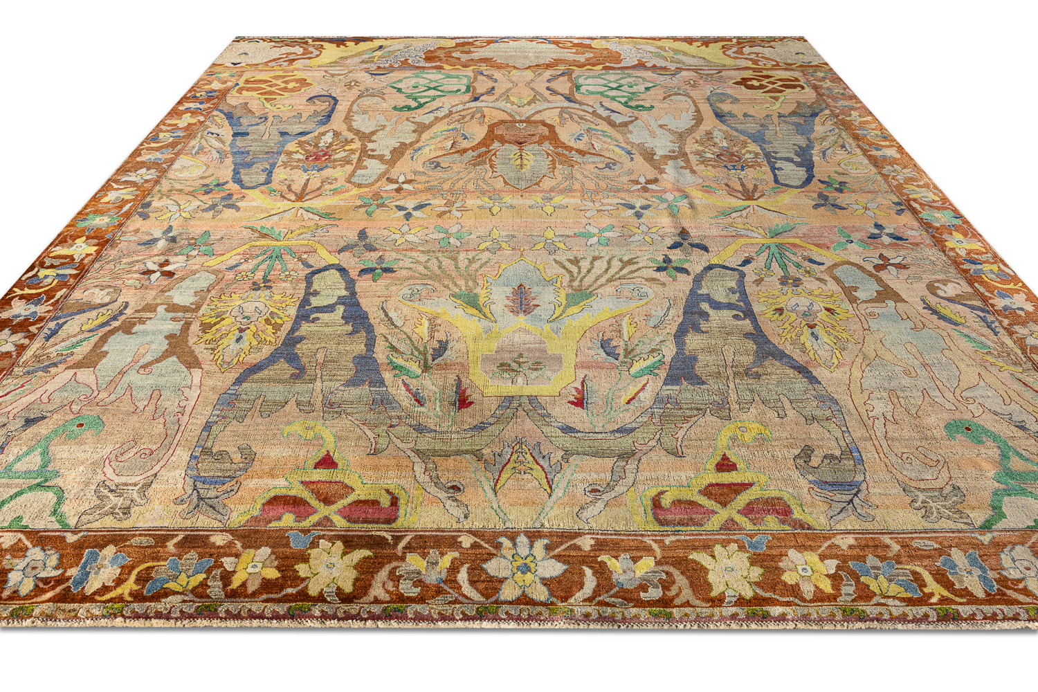 Ковёр Шерсть ZIEGLER VINTAGE Индия ART de VIVRE AC228-PINK-MIX(277x366)