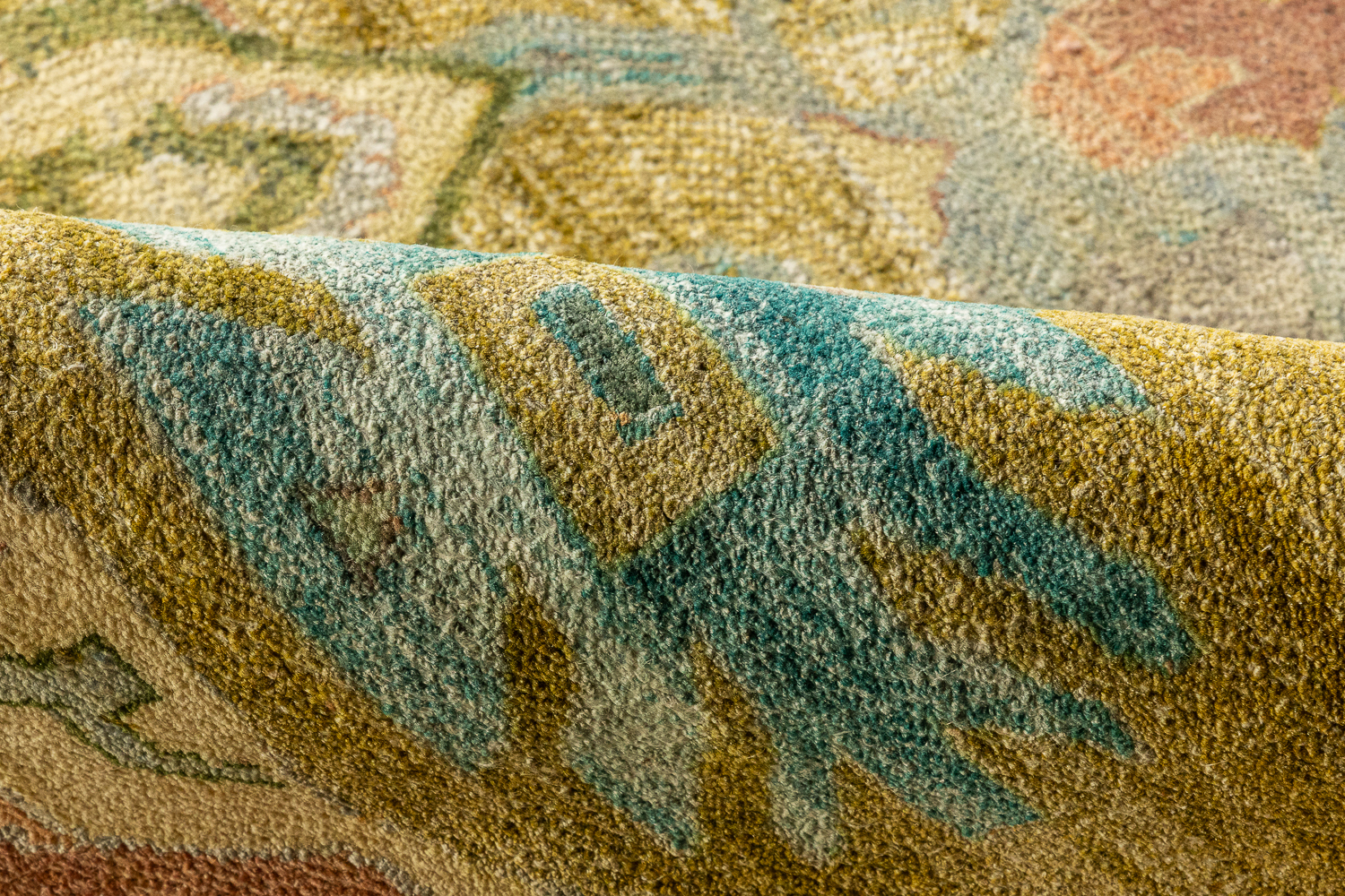 Ковёр Шерсть ZIEGLER VINTAGE Индия ART de VIVRE AJ129-BROWN-MIX(300x379)