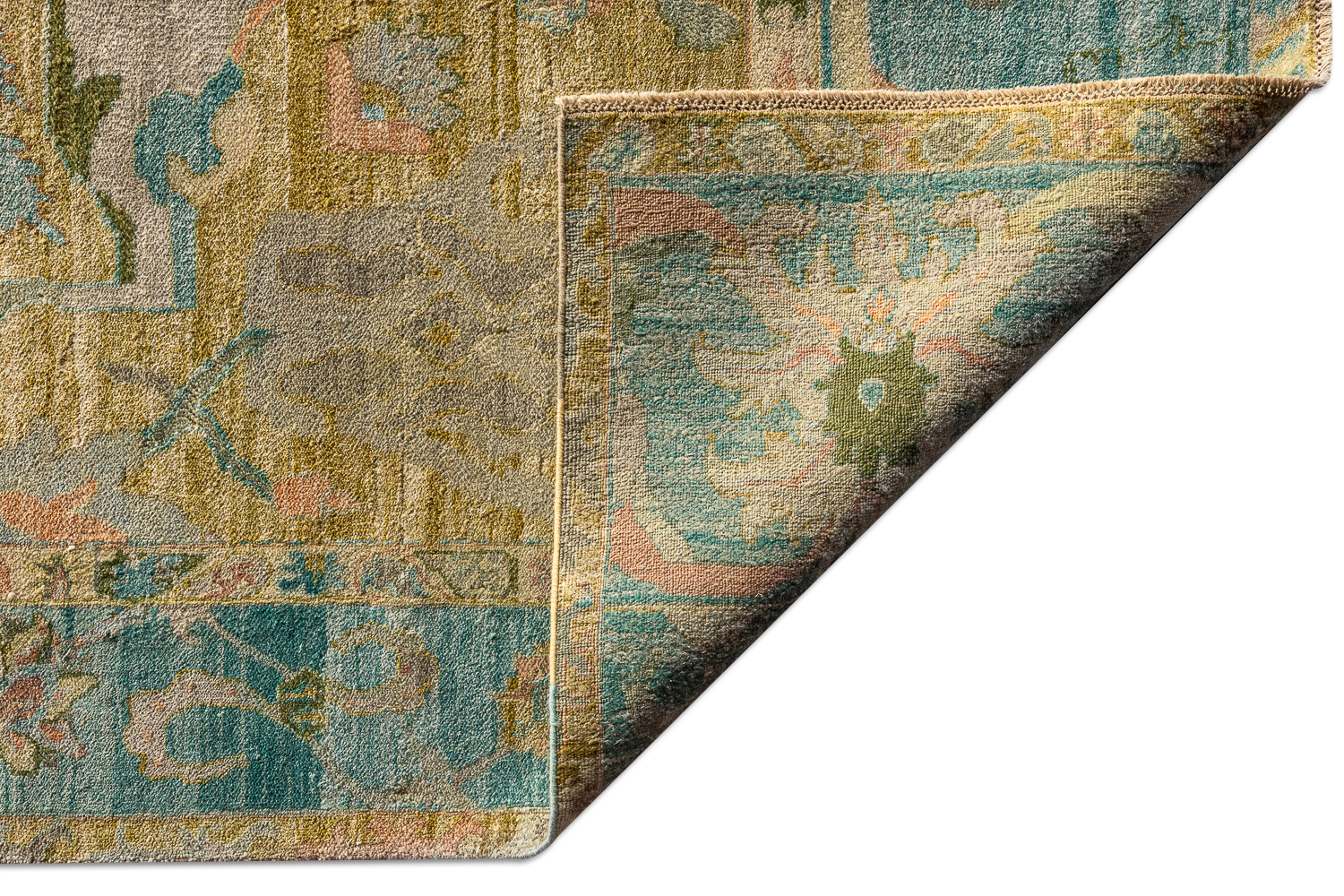 Ковёр Шерсть ZIEGLER VINTAGE Индия ART de VIVRE AJ129-BROWN-MIX(300x379)