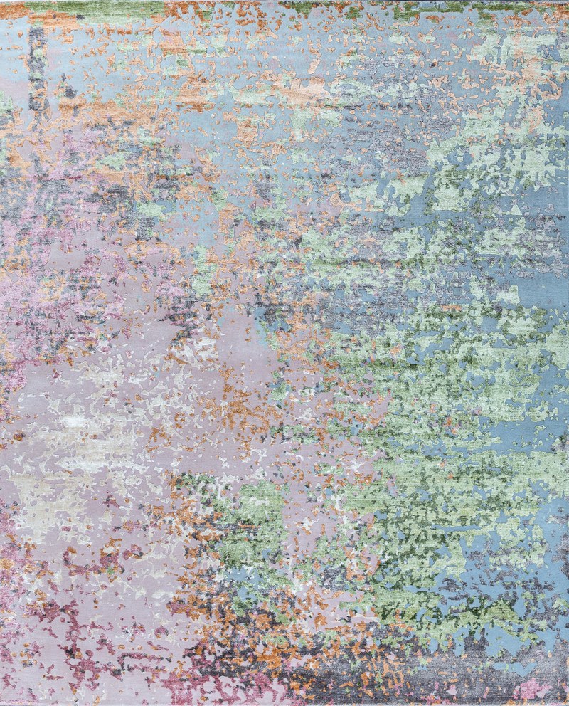 Ковёр Арт-шёлк/Шерсть CHROME GOLD Индия ART de VIVRE DESIGN-3-GOLD