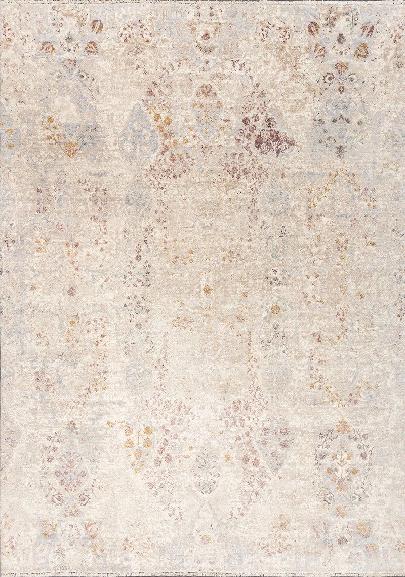 Ковёр Шёлк/Шерсть ILLUSION Индия ART de VIVRE ED-19-IVORY-LILAC