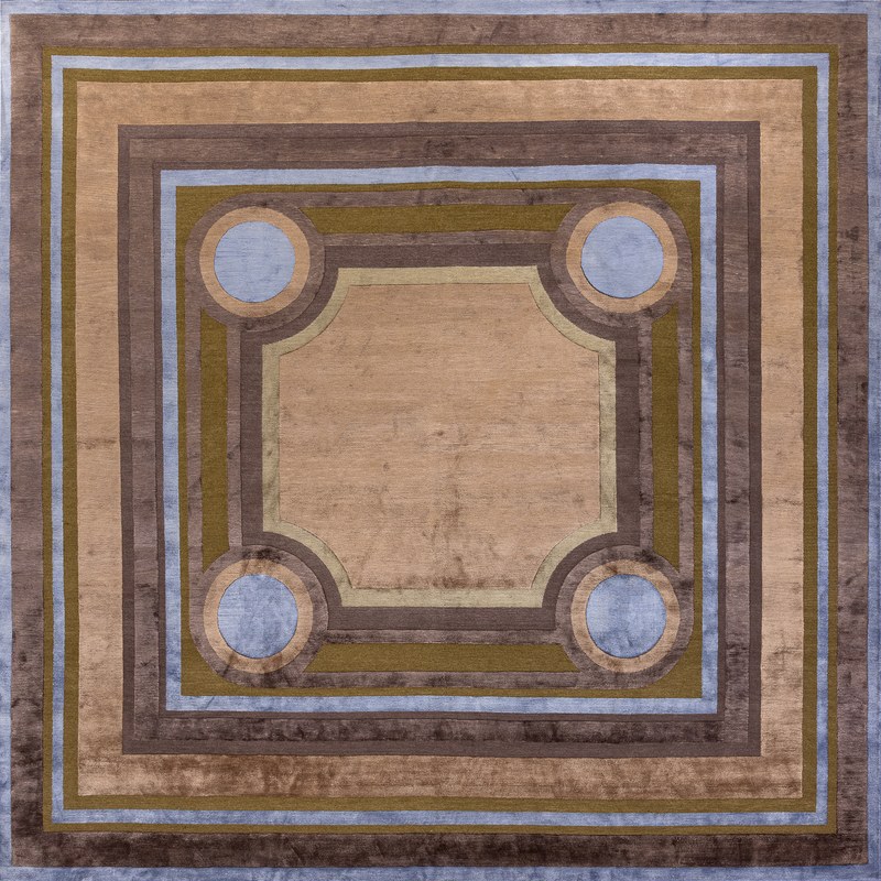 Ковёр Шёлк/Шерсть Modern History by PIERRE GONALONS Непал ART de VIVRE GALERIE/Option-1