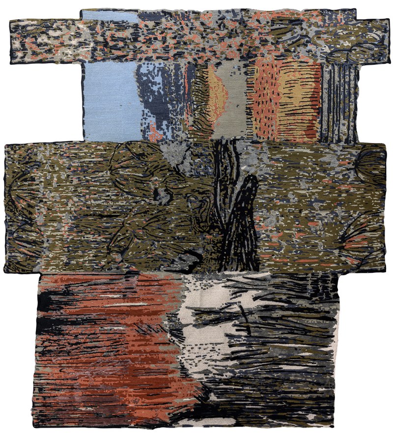 Ковёр Шерсть/Эвкалиптовый шёлк Art de Vivre by DETALI Непал ART de VIVRE design A.Volskaya and E.Goncharova «CONGAREE»