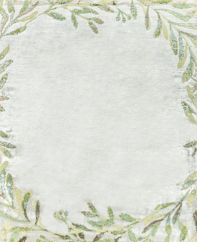 Ковёр Арт-шёлк FLORA BORDER Индия ART de VIVRE BORDERCOD.15-MLT
