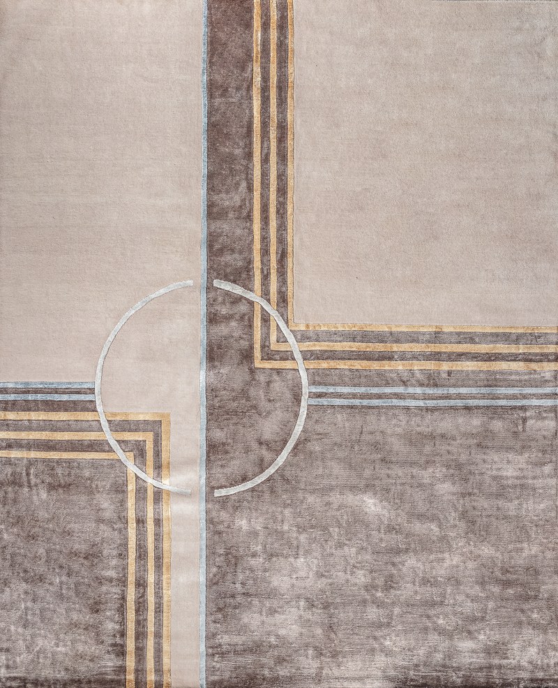 Ковёр_Шерсть/Арт-шёлк/_CARTIE COLLECTION_Индия_ART DECO-03-21B