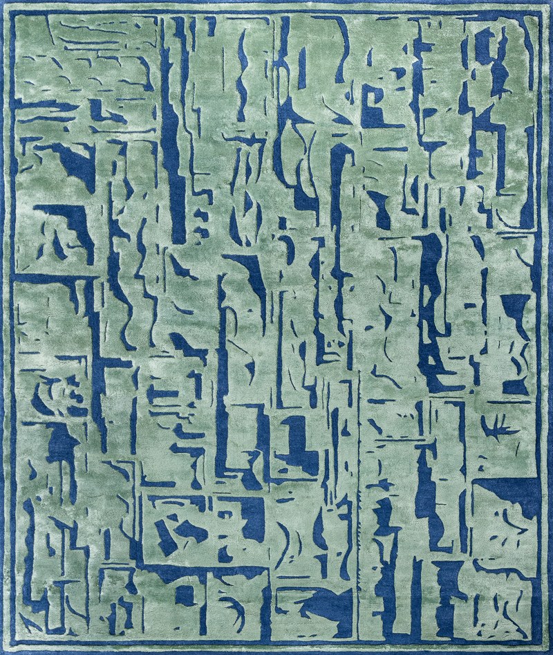 Ковёр Шерсть/Арт-шёлк Art de Vivre by DETALI Индия ART de VIVRE design Elena Lushkina «RELIEF-8»