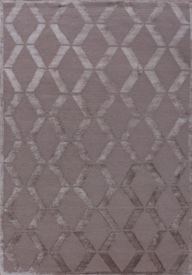 Ковёр Шерсть/Эвкалиптовый шёлк ART DECO RUGS Непал ART de VIVRE RUBIK TAUPE(90534)