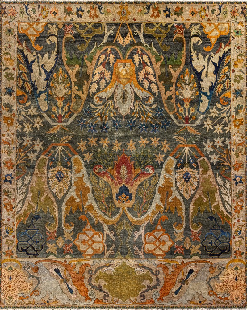 Ковёр Шерсть ZIEGLER VINTAGE Индия ART de VIVRE AC228-GREY-MIX(249x312)