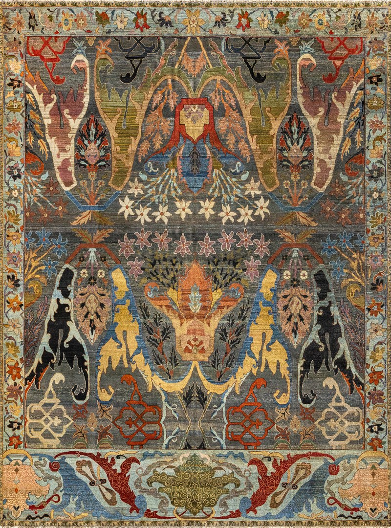 Ковёр Шерсть ZIEGLER VINTAGE Индия ART de VIVRE AC228-GREY-MIX(280x375)