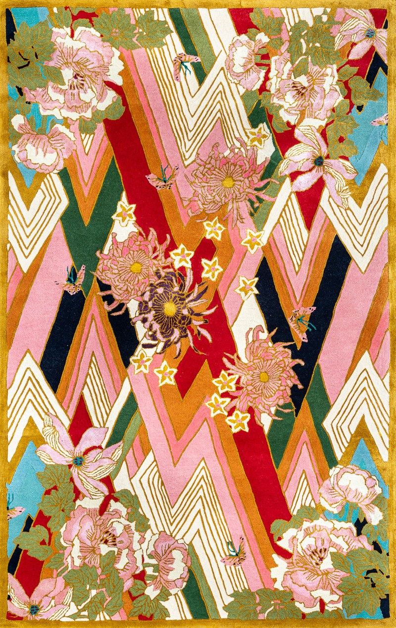 Ковёр Шерсть/Арт-шёлк WENDY COLLECTION Индия ART de VIVRE SHANGHAI BLOSSOM