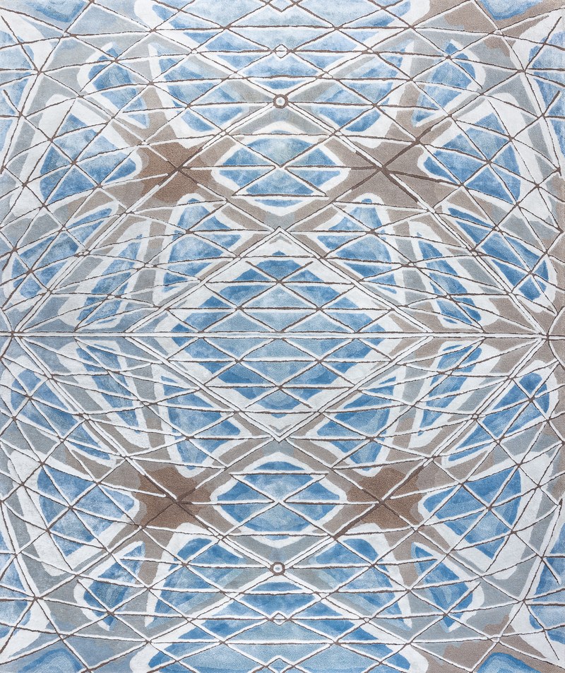 Ковёр Шерсть/Арт-шёлк Art de Vivre by DETALI Индия ART de VIVRE design Victoria Mikhno «TRANSPARENT»