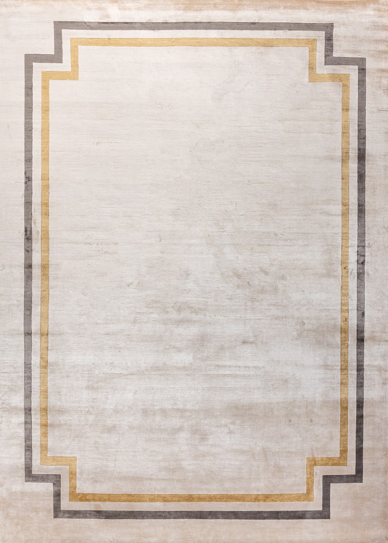 Ковёр Шёлк SILK BORDER Индия ART de VIVRE V3-GLD