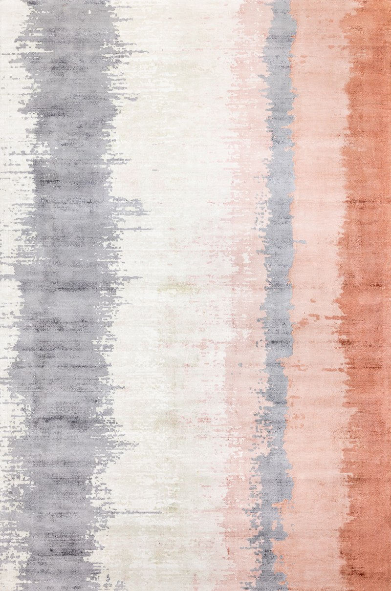Ковёр Арт-шёлк OCEAN ИНДИЯ ART de VIVRE RED-GREY