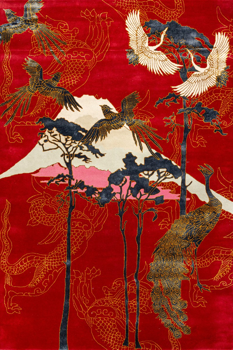 Ковёр Шерсть/Арт-шёлк WENDY COLLECTION Индия ART de VIVRE GOOD FORTUNE