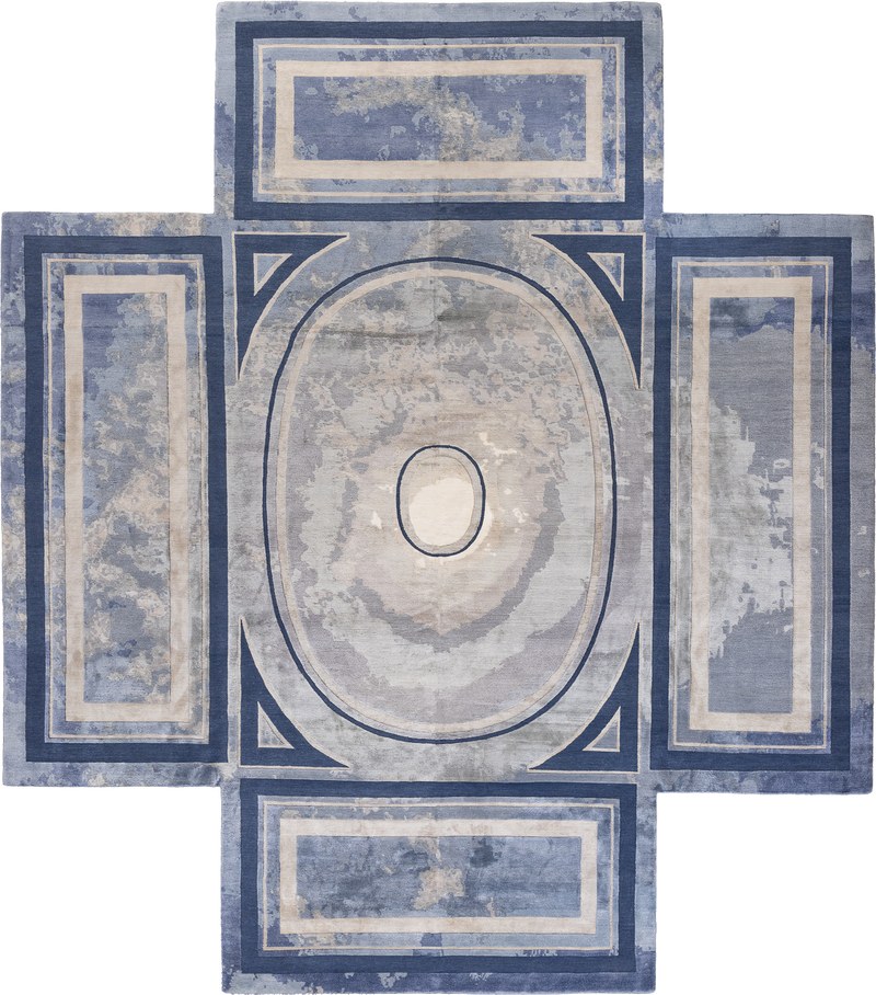 Ковёр Шёлк/Шерсть Modern History by PIERRE GONALONS Непал ART de VIVRE PERSPECTIVE/Option-2 Фигура