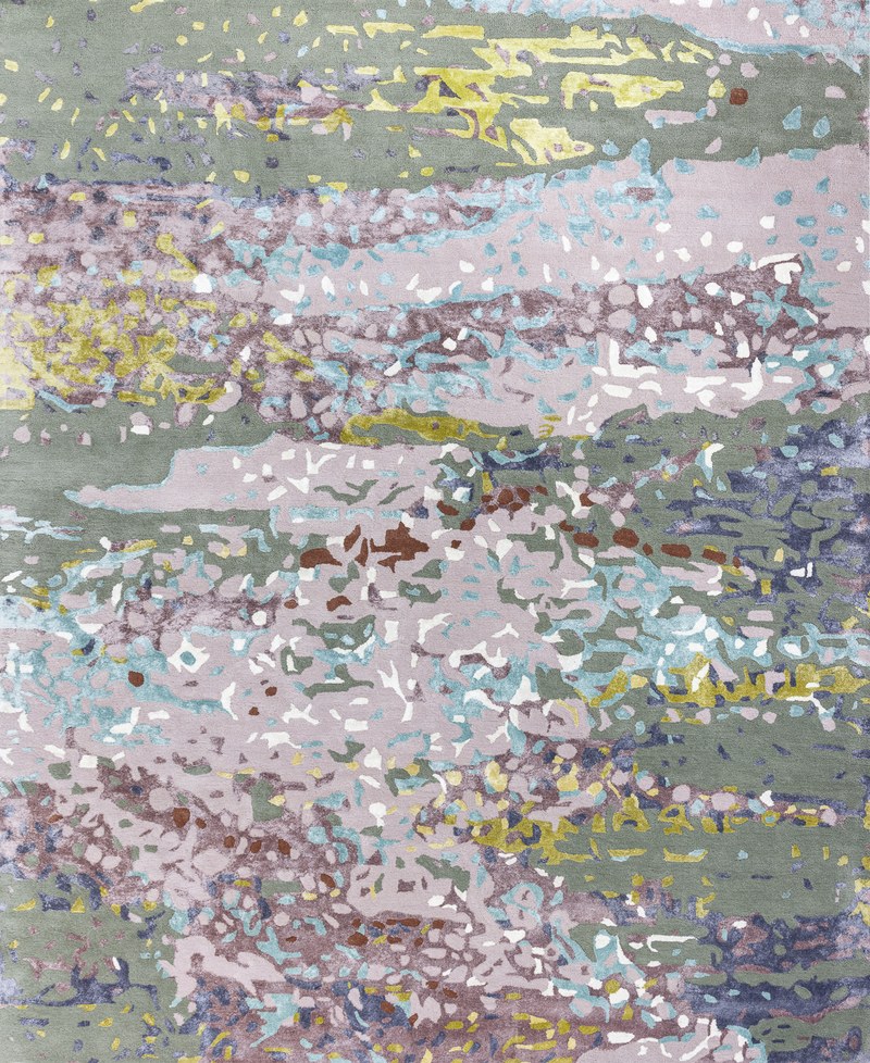 Ковёр Арт-шёлк/Шерсть Art de Vivre by DETALI Индия ART de VIVRE design Svetlana Generalova «NEW ISLANDS»