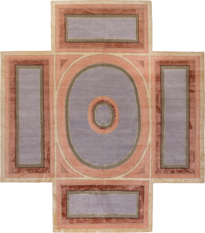Ковёр Шёлк/Шерсть Modern History by PIERRE GONALONS Непал ART de VIVRE PERSPECTIVE/Option-1