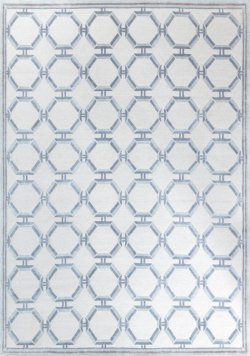 Ковёр Шерсть/Эвкалиптовый шёлк ART DECO RUGS Непал ART de VIVRE MODULES(90519)
