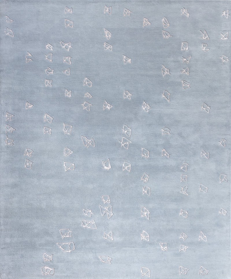 Ковёр Арт-шёлк/Шерсть Art de Vivre by DETALI Индия ART de VIVRE design S.Ushomirskaya and A.Bylina «GRAPH THEORY»