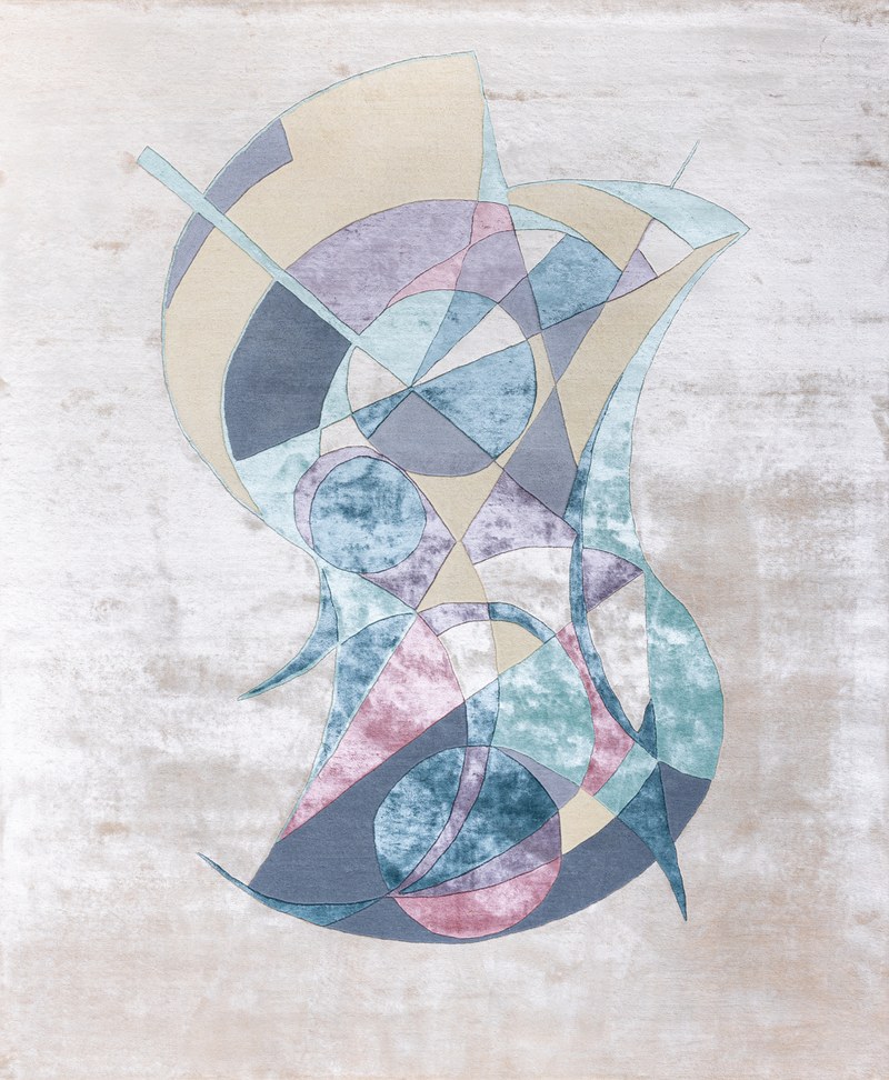 Ковёр Шерсть/Арт-шёлк Art de Vivre by DETALI Индия ART de VIVRE design Ksenia Skorogod «FREEDOM»