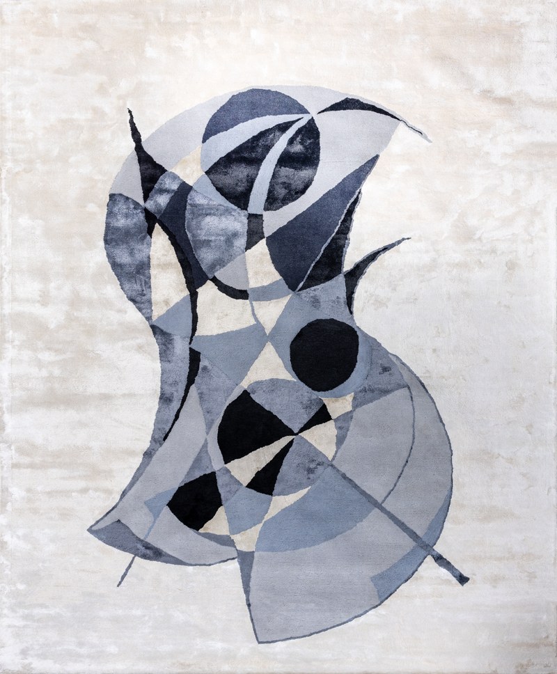Ковёр Арт-шёлк/Арт-шёлк Art de Vivre by DETALI Индия ART de VIVRE design Ksenia Skorogod «EQUILIBRIUM»